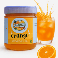 Sharaabath Orange Syrup Bottle