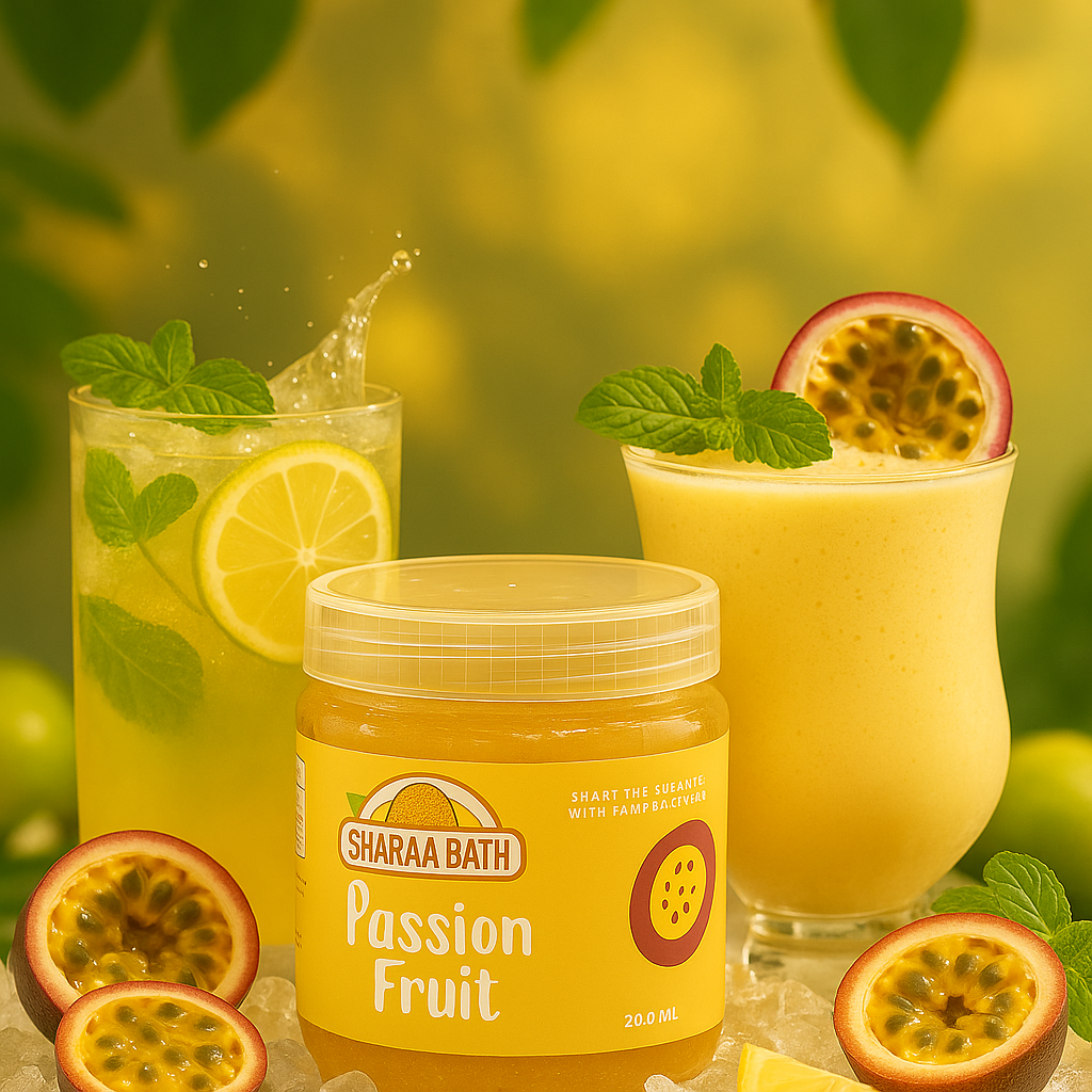 passion fruit syrup sharbat