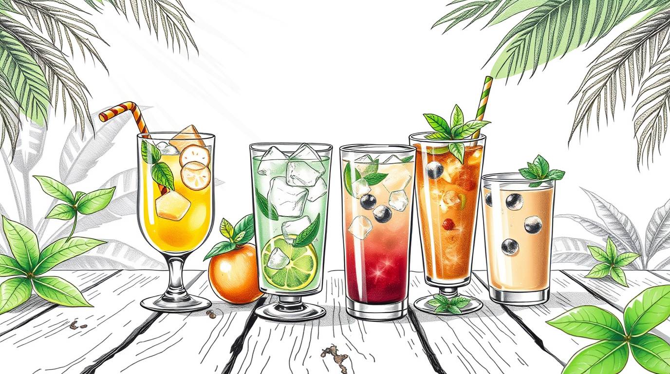 Sarbath Summer drink banner
