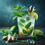 Virgin Mojito with Ginger Zest
