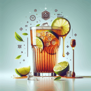 Iced Tea (Classic) with Honey & Lime