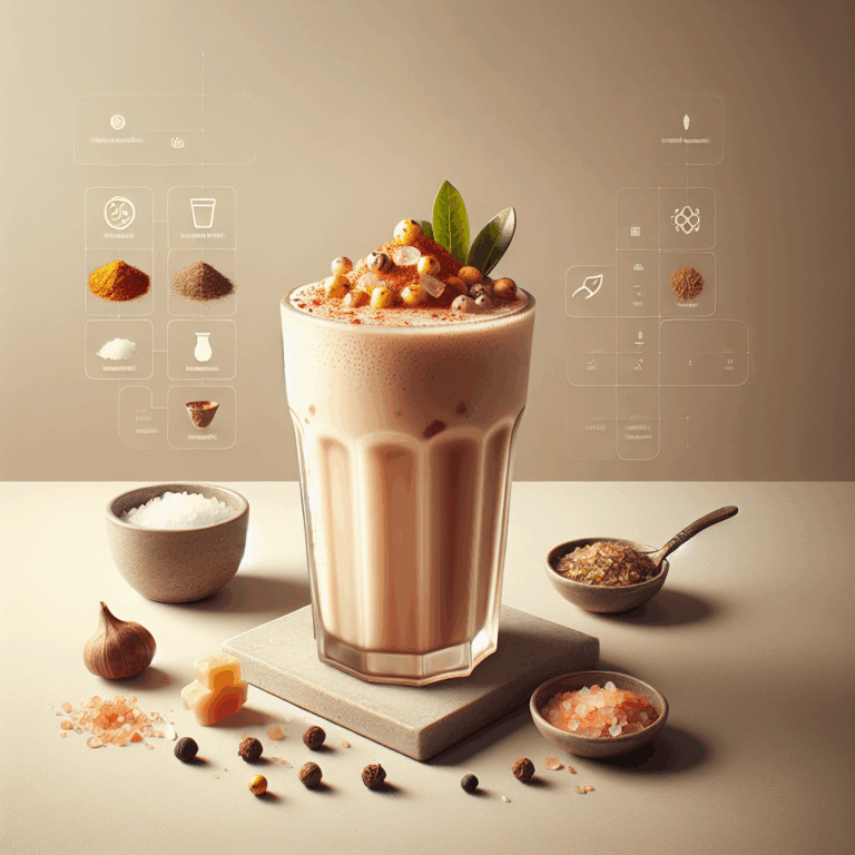 Masala Chaas with Himalayan Salt: Refreshing Summer Drink