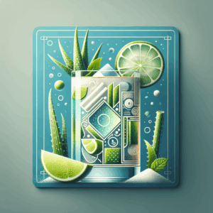 Refreshing Coconut Water with Aloe Vera Bits