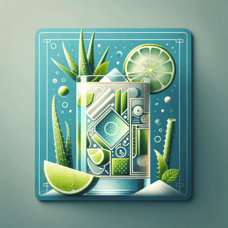 Coconut Water with Aloe Vera Bits Recipe