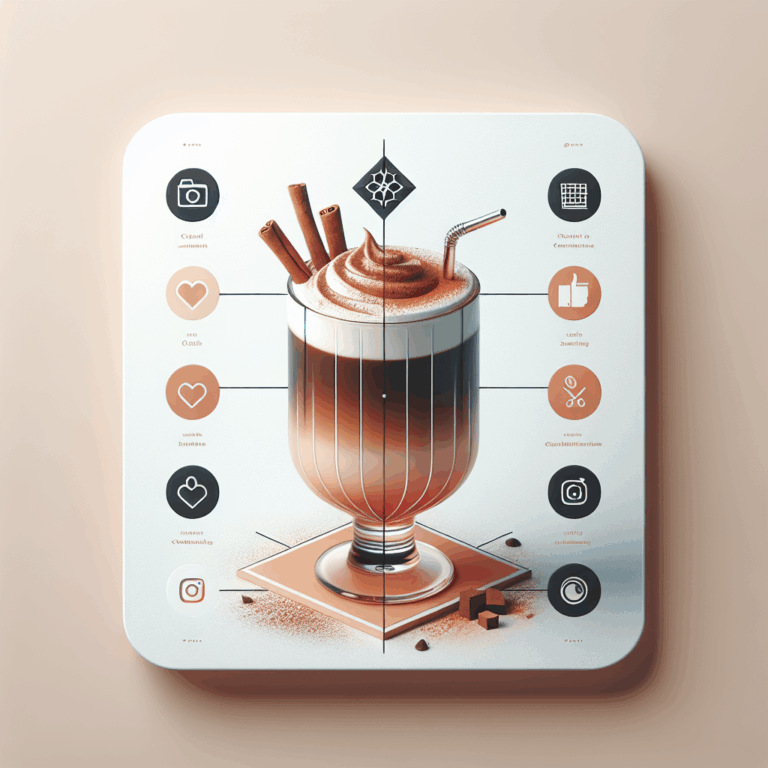 Refreshing Cold Mocha with Cinnamon Dust Recipe